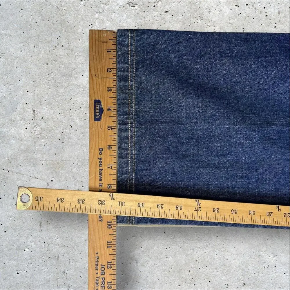Snoop Dogg‎ Denim Canvas Baggy Jeans Work Pants Size 34